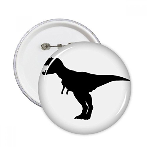 Pins Dinosaure Os Roar Rond XL pour masquer un accroc ou personnaliser un vêtement triste