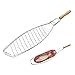XIN NA RUI Kosz Do Grilla Rybnego Camping Grill Rack Grill Clip Folder Grill Single BBQ Ryby Grillowanie Kosz Koszu Narzędzie Pieczeń Mięso Zawiasowy Kosz (Color : As show)