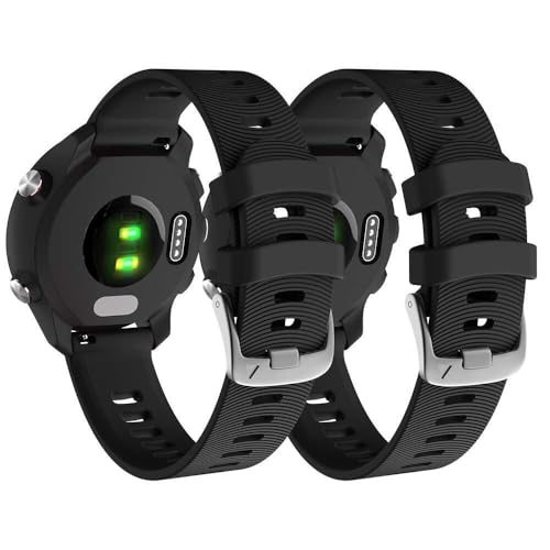 Bracelet Vivoactive 5 anti-irritation en silicone 20 mm pour remplacer votre montre usée