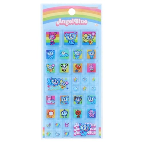 メゾピアノ　エンジェルブルー　タイルシール　ぷっくりシール　ベリエちゃん Amazon.co.jp: サンスター文具 ナルミヤキャラクター シール