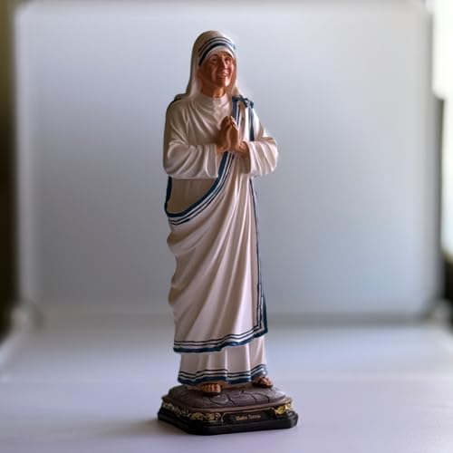 Estatua Madre Teresa de Calcuta de resina 11.5 pulgadas miniatura 2