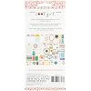 Pebbles Cool Girl Ephemera Die-Cuts w/Gold Foil 72/Pkg - Journaling