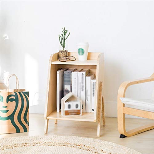 Acquire Nightstand Solid Wood Storage Cabinet Bedside Small Cabinet Kids Bookcase Locker Simple Cabinet #TOP2