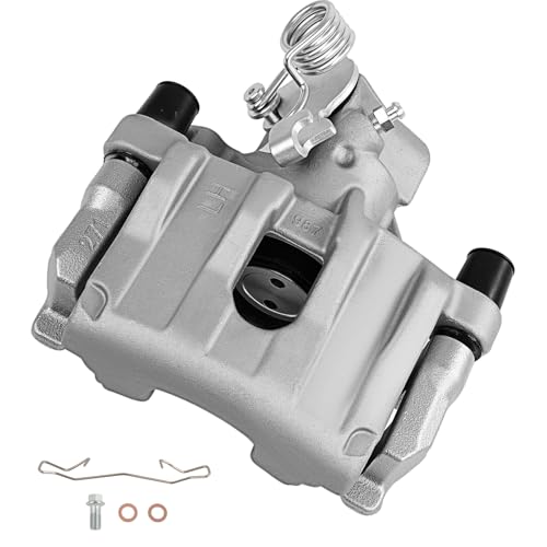 cciyu Rear Left Disc Brake Caliper Assembly w/Bracket 19B6284B
