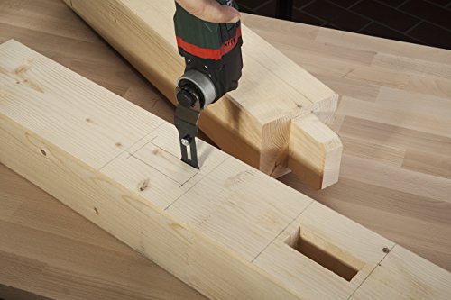 wolfcraft HCS Pushcut Saw Blade With Depth Stop “PRO”, universal receptacle, wood, 35 mm I 3836000, Black - Image 3
