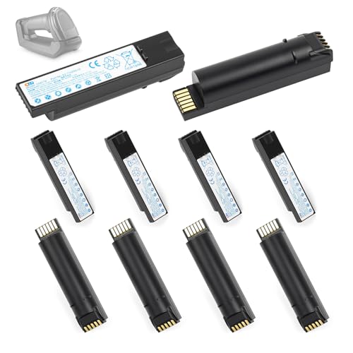Image of CBQ 10 PCS for Zebra DS8178 Scanner Battery 82-176890-01 Replacement Batteries DS8100 DS8170 AS-000231 CR8178-SC DS6878-SR BTRY-DS81EAB0E-00 71-176890-01 Handheld Barcode Scanner 2500mAh