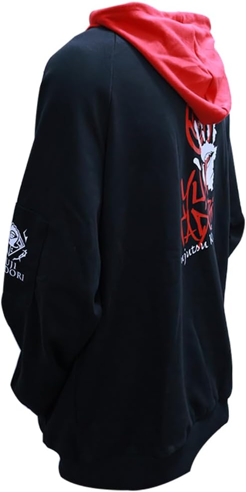 Men Cosplay Costume Hoodie 3D Novelty Hooded Pullover Sweatshirt Sweater Halloween for Adult - Image 4