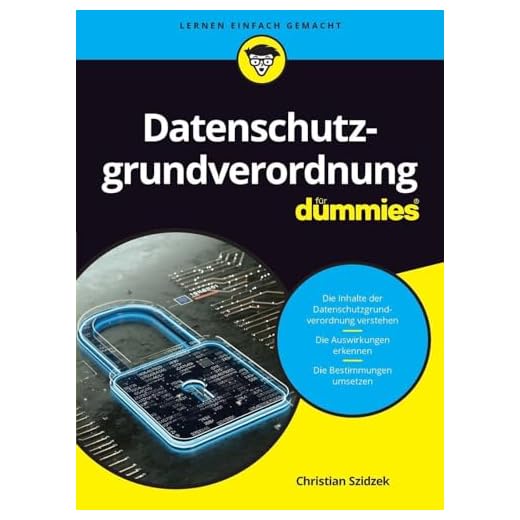 Datenschutzgrundverordnung für Dummies