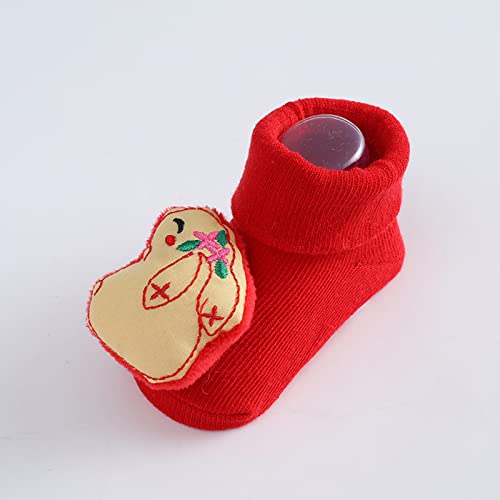 Christmas Baby Socks Toddler Anti-Slip Cotton Slipper Socks Santa Deer Floor Socks Infants Step Socks Birthday Xmas Gift2