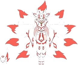 YUBOWENCHUANGTOYS "RIRI" Nine-Tailed Fox Spirit Beast Mecha Girl Assembly Plastic Model Initial Edition 3rd Series [Parallel Import]