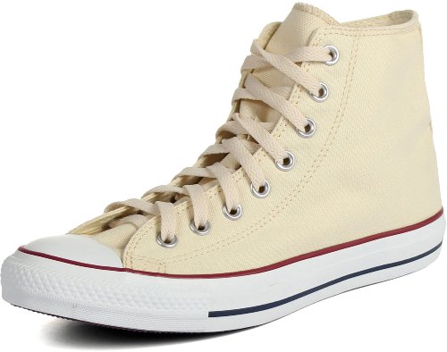 Converse Unisex All Star Hi Natural White Basketball Shoe 5 Men US / 7 Women US