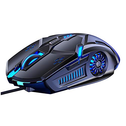 6D Colorful Gaming Mouse 3200 Dpi Wired Pc Gaming Mice Wired...