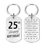 Resdink 25th Birthday Gifts for Women Men, Happy 25th Birthday Gift for Him Her, 25 Year Old Birthday Gifts，25th Birthday Decorations