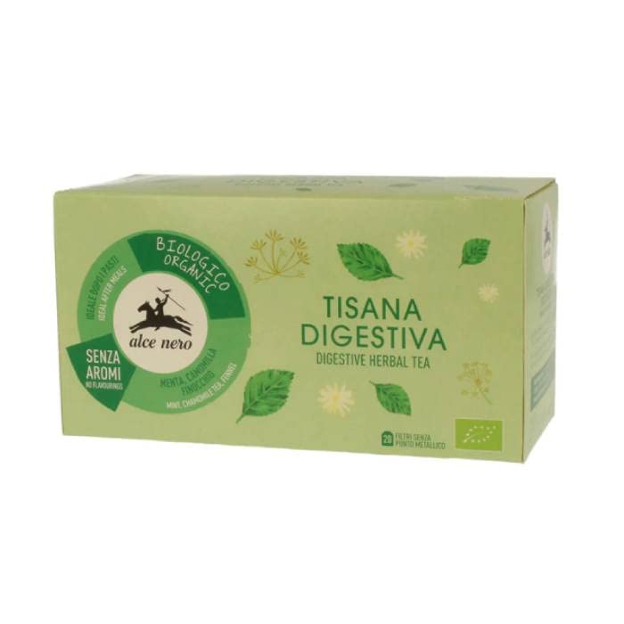 alce nero Organic Digestive Herbal Tea (20 Filters, 30g)