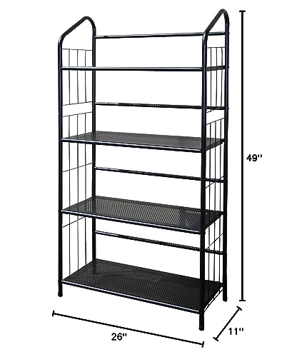 Ore International Four Tier Metal Book Rack #TOP1