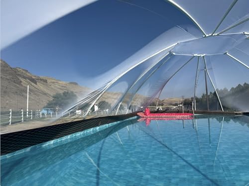 Pool Net Dome para piscinas rectangulares y ovaladas 12'x22'-24' miniatura 4