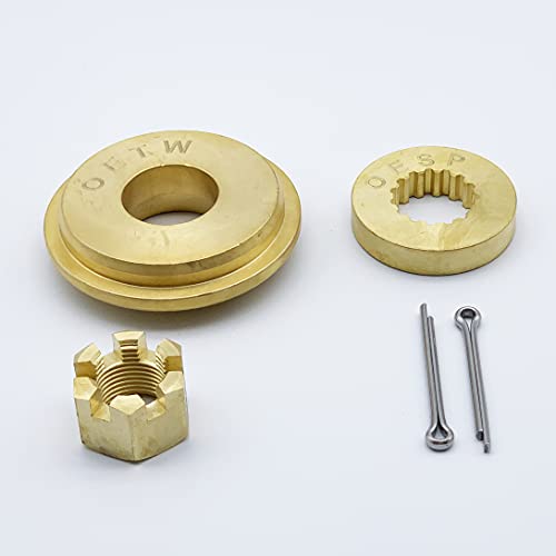 RASON PROPELLER Installation Hardware Kits Thrust Washer/Spacer/Nut/Cotter Pin for BRP,Johnson,EVINRUDE,OMC Stern Drive 90-300HP