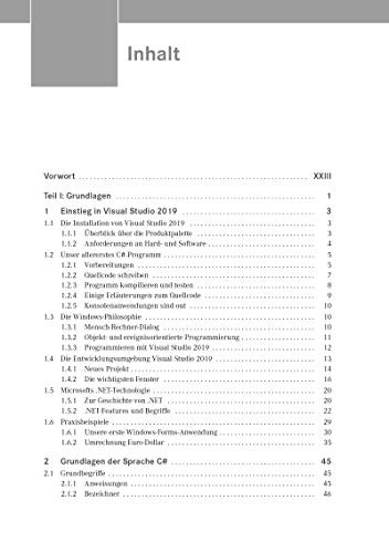 Visual C# 2019 - Grundlagen, Profiwissen und