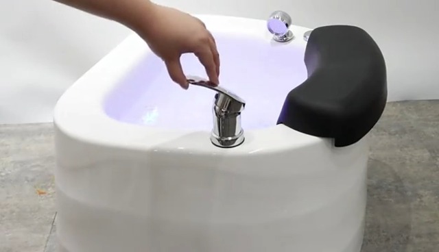 Spa de pies portátil con calor y masaje miniatura 7
