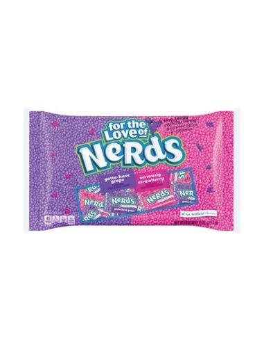Wonka Nerds Strawberry Grape Candy 12 oz (Pack of 12)