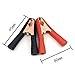 Insulated Alligator Clips Durable Heavy Duty Black & Red Boot Metal Spring Loaded Truck Car Battery Electric Test Clips Lead Probe Alligator Clamps (100A 10-PACK)