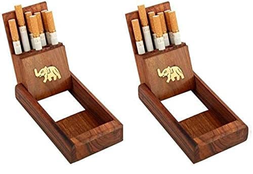 Amazon.com: Zifron Wood Store | Cigarette Organizer | Wooden Cigarette  Storage Organizer | Pocket Cigarette Case | Cigarette Holder | Stylish  Holder