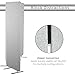 VIVO Freestanding 72 x 66 inch Privacy Panel, Cubicle Divider, Acoustic Wall Partition, x3 24 inch Panels, Gray, PP-3-T072G