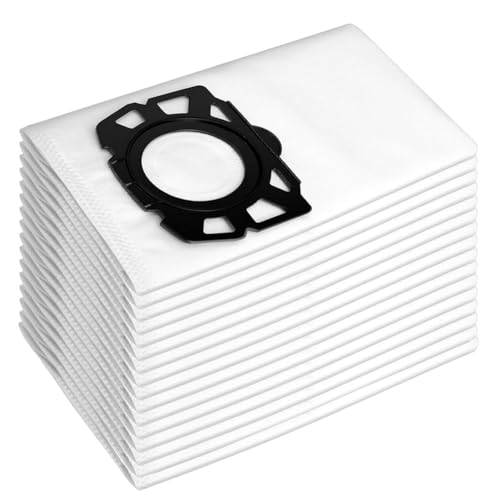 Foho 16 bolsas para aspiradora Kärcher WD 4 5 6 5P 6P, KWD 4 5 6, KNT 4, MV 4 5 6, WD 4.200 a WD 5.800, SW 5.100, SE 6.100, reemplazadas 2.863-006.006.00 0