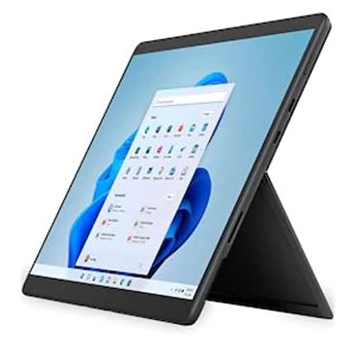 Microsoft Surface Pro 8-13" Touchscreen - Intel® Evo Platform Core™ i7-16GB Memory - 256GB SSD - Device Only - Graphite (Latest Model)
