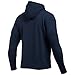 Under Armour Rival Fitted Full Zip Sudadera, Hombre, Azul (Midnight Navy/White 410),...