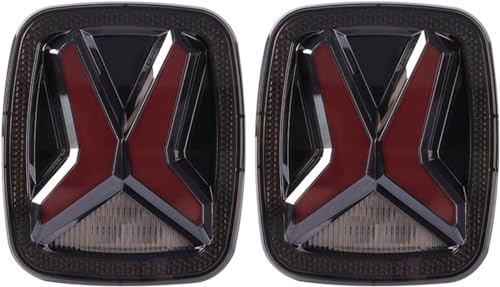 Feu arrière pour Jeep Wrangler CJ TJ YJ version Euro Amber, optique arrière de haute qualité