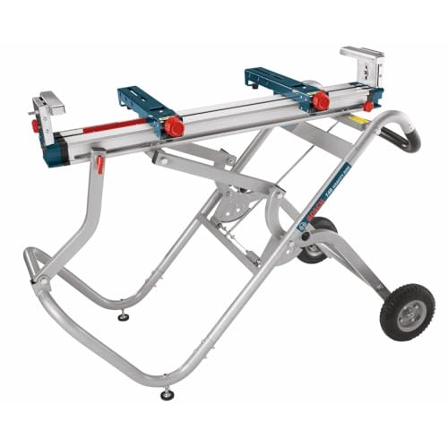 Bosch T4B Gravity-Rise Miter Saw Stand with Wheels