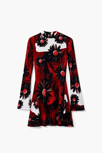 Image of Desigual Women's Woman Knit Dress Long Sleeve