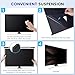 Hanging 24 Inch Computer Privacy Screen Filter, Hanging Computer Screen Privacy Cover, Compatible with, 24 Inch 16:9 Widescreen Monitors, Protect Eyes from Glare and Blue Light