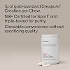 Momentous Creatine Chews - Monohidrato de Creatina - Favorece la Fuerza, Músculo Magro y Recuperación para Hombres y Mujeres - Certificado NSF para Deporte - 150 Tabletas Masticables - Fresa 4