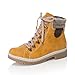 Rieker Damen Sneaker Y9430, Frauen Schnürhalbschuhe,schnürer,Halbschuhe,Freizeitschuhe,Women's,Woman,Lady,Ladies,Schnuerschuhe,gelb (68),38 EU / 5 UK