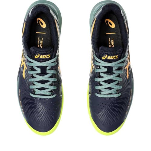 ASICS Tênis masculino, Midnight Stadium Laranja, 43