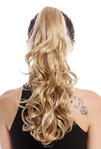 WIG ME UP - SP-31-A-V-24B Ponytail Hairpiece Extensions Claw Grip Clamp long slightly curled gold blond 17inch - Image 2