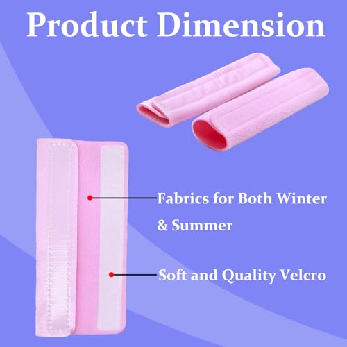 NATAKU８Pack Satin Strap Covers, Breathable Silk Strap Cushions for Mask Strap Headgear, Universal and Reusable Fleece Strap Comfort Pad, C Papa Accessories & Supplies for Reducing Red Mark