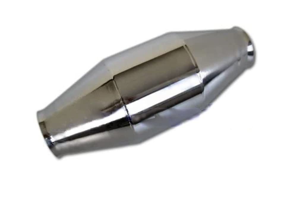 Kat 100 Zeller 76mm 120mm Ø EDELSTAHL Rennkat Sportkat 300mm Länge Katalysator
