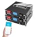 E-LekTech 48V 100Ah LiFePO4 Lithium Battery with Touchable Smart Display, Built-in 100A BMS, 5.12kWh Capacity, Perfect for Off-Grid, Home Energy Storage, RV, Marine (2 Pack)