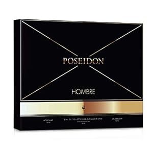 Poseidon Estuche Hombre – Eau de Toilette, After Shave, Gel de Ducha, Estándar, Único