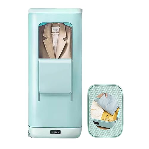 clothes dryer,Heated Clothes Airer with Cover ,Heated Clothes Airer,Small Folding 850W Energy-Efficient,126Cm Indoor Clothes Drying Rack - Lightweight,Space Saving,Fast Drying,with Timer Press To Open