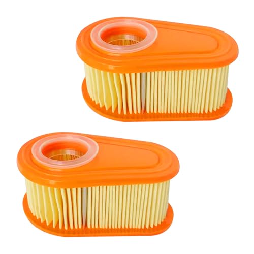 Nlvnmv 2 Pcs Air Filter Cartridge for Lawn Mowers, Engine Filter Replacement Compatible with Briggs and Stratton 005419, 96254, 795066, 792038, 790388