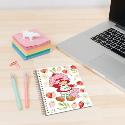 Carnet de notes à spirales 14x21 cm couverture rigide pour fille - 3