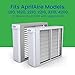 AprilAire 216 Replacement Filter for AprilAire Whole House Air Purifiers - MERV 16, Allergy, Asthma, & Virus, 20x25x4 Air Filter (Pack of 1)