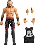 Mattel WWE Elite Action Figure & Accessories, Series #118, 6-inch Collectible Jacob Fatu with 25 Articulation Points & Swappable Hands