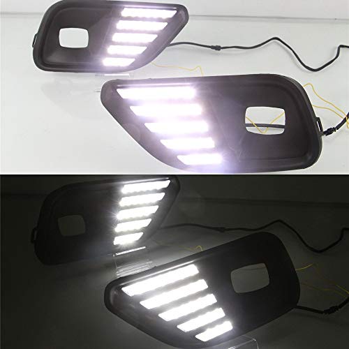 LED luz diurna DRL parachoques delantero Cherokee 2019 2020 6000K 4