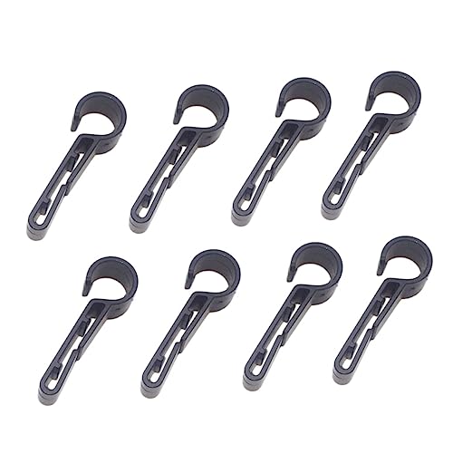 IMIKEYA Hat Headlamp Accessory 8pcs Stop Buttons Helmet Headlamp Clasp Retainers Anti-slip Holder