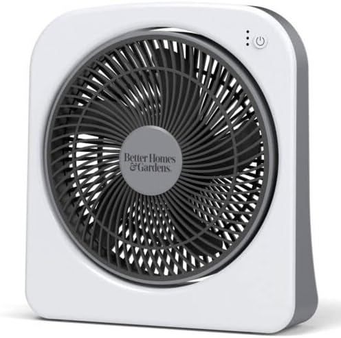Εμπρός view of the Better Homes & Gardens Dual Power Portable Circulator Fan.